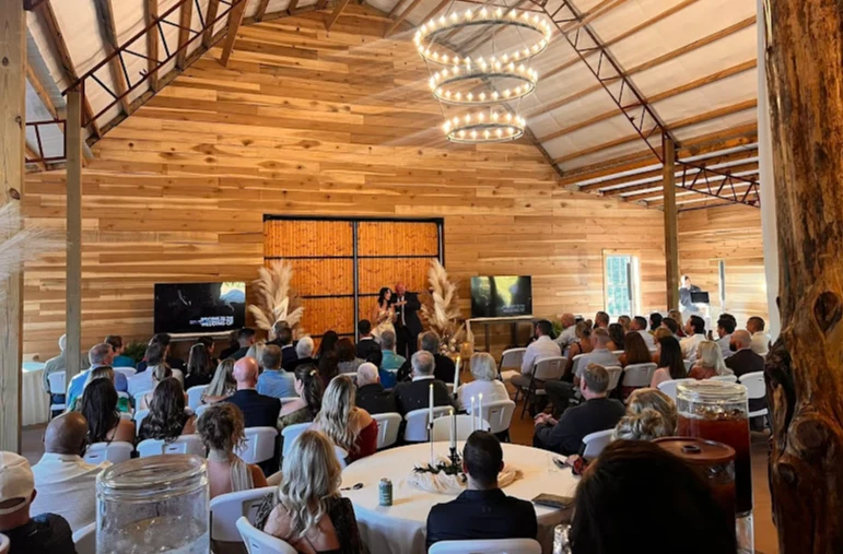 Rustic Barn Wedding Venue in Casar North Carolina